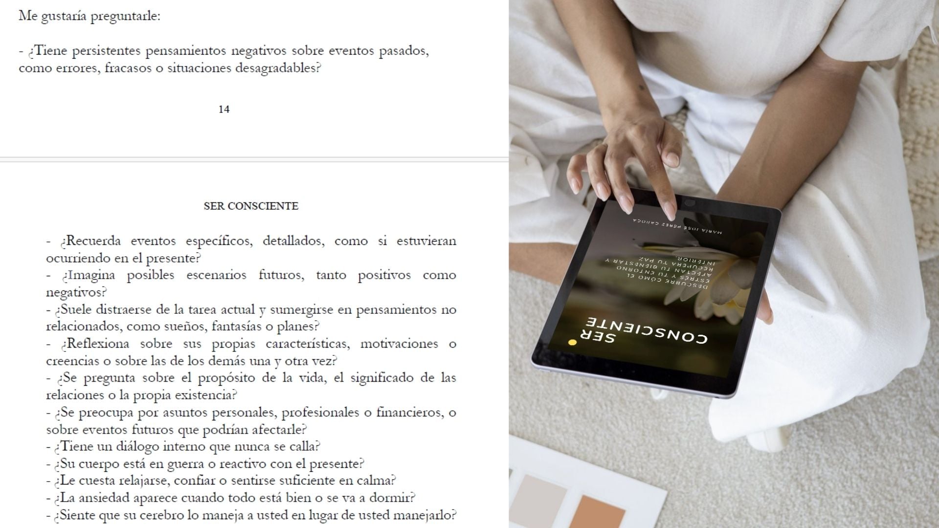 Ser consciente - Descubre cómo el estrés y tu entorno afectan tu bienestar y recupera tu paz interior (ebook+meditaciones en audio)